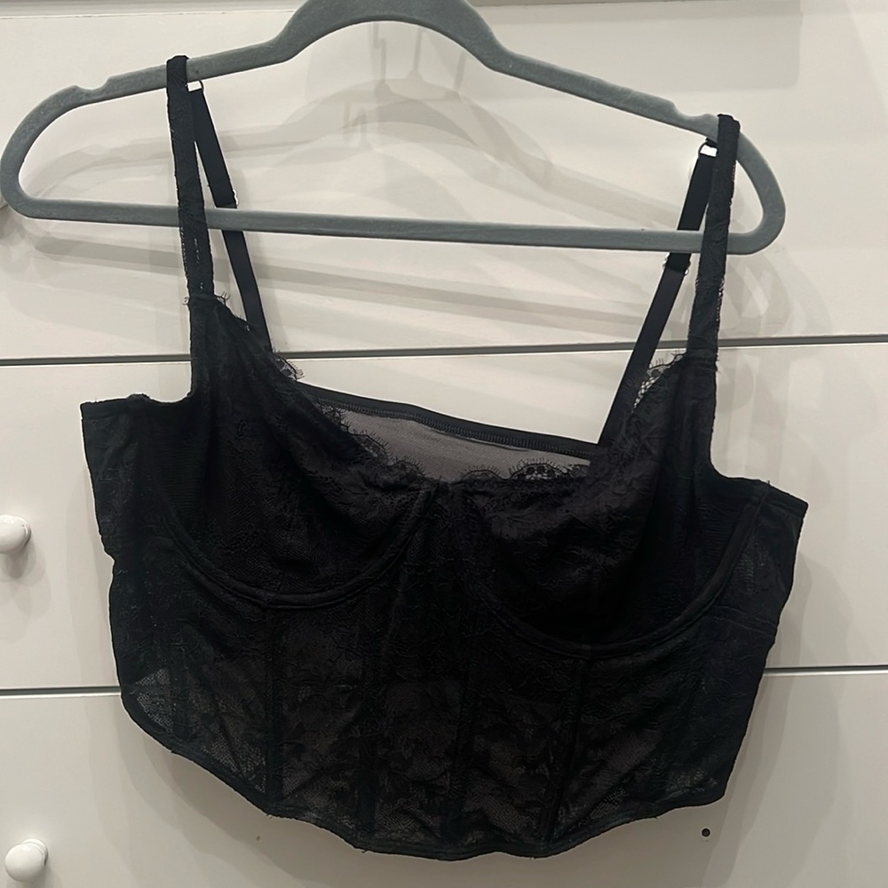 Gilly Hicks lace bustier